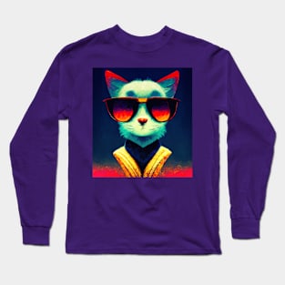 A Cool Cat Long Sleeve T-Shirt